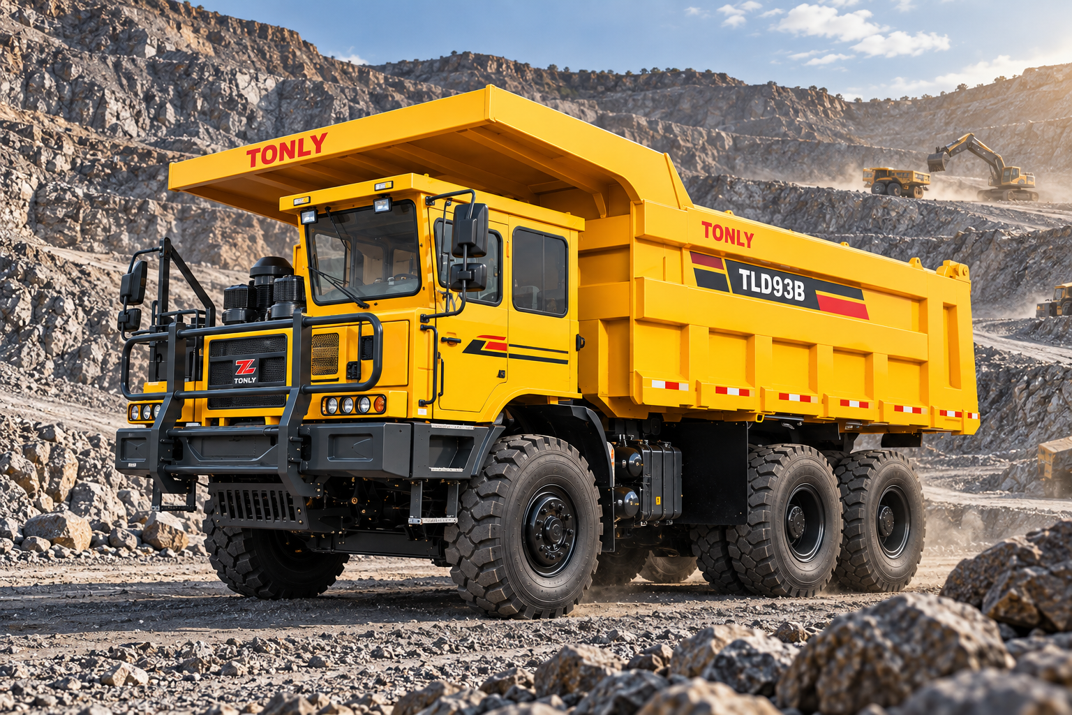 TONLY TLD93B — карьерный самосвал 70 тонн