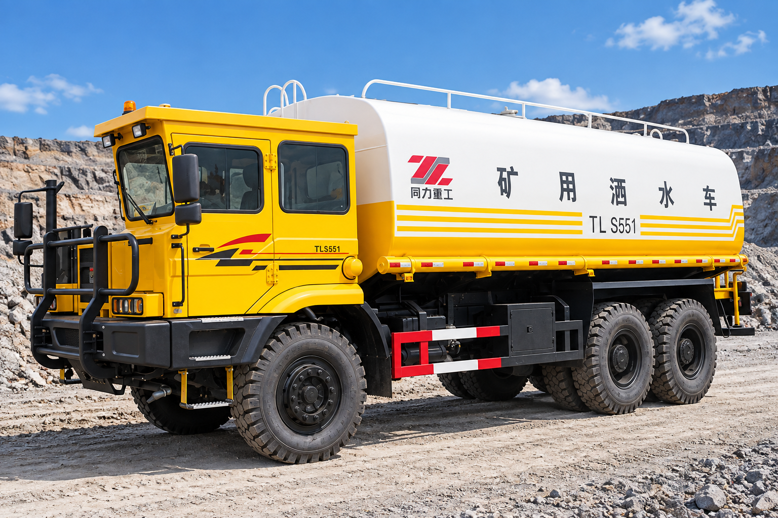 TONLY TLS753 — карьерный водовоз
